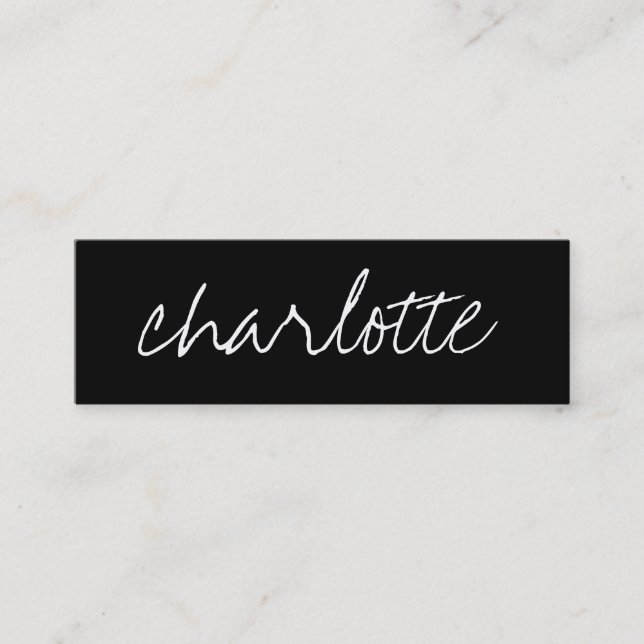 Name Business Cards (Front)