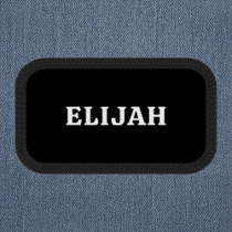 Name Business Employee Bold Retro Patch