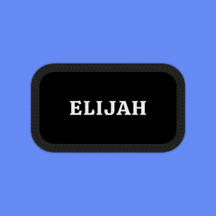 Name Business Employee Bold Retro Patch