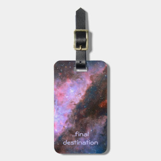Name, Carina Nebula, deep space astronomy Luggage Tag