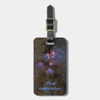 Name, Cats Paw Nebula in Scorpius space picture Luggage Tag