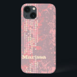 name coral pink surf style case<br><div class="desc">Keep your device protected with this surf style case. Designed by Sarah Trett. Inspired from the surf on the beach at the Eagles Nest, Inverloch, Victoria. Perfect for water-sport enthusiasts and surfers in a tough case option. Customise with the name of your choice. This example reads Marissa. **Please note some...</div>