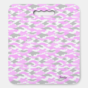 Name Custom Camouflage (Pink) Stadium Cushion