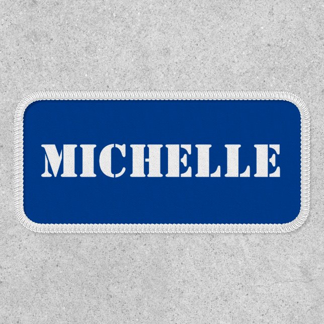 Name Custom Monogram Patch (Front)