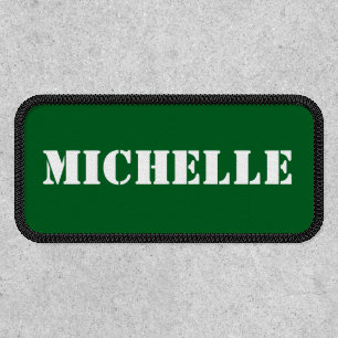 Name Custom Monogram Patch