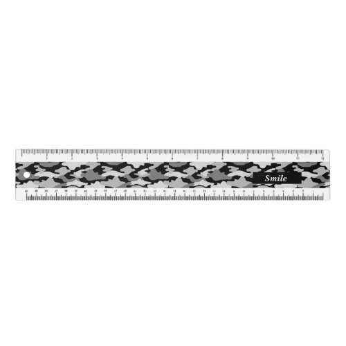 Name Custom Monotone Ruler