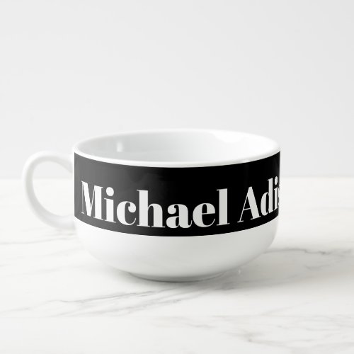Name custom script special elegant best uncle gift soup mug