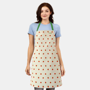 Name Custom strawberry (ivory) Apron