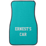 Name Dark Turquoise Best Complementary Color Car Floor Mat