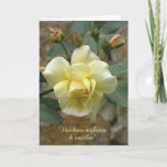 Name Day Card In Czech at Zazzle