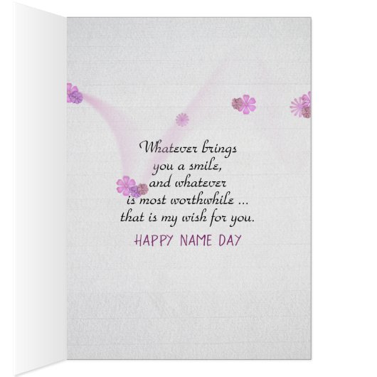 Name Day carnation bouquet in waffle cone (Inside (Right))