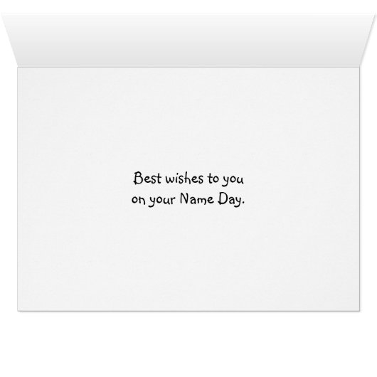 Name Day-daisy bouquet in sneaker (Inside Horizontal (Bottom))