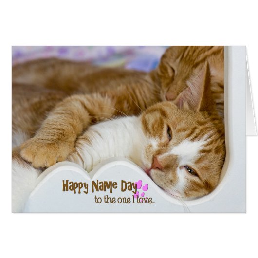 Name Day for loved one Cards (Front Horizontal)