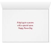 Name Day-old rag doll with teddy bear (Inside Horizontal (Bottom))