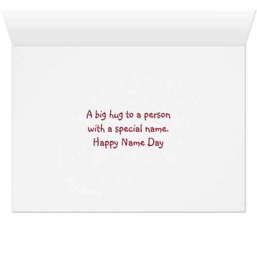 Name Day-old rag doll with teddy bear (Inside Horizontal (Bottom))