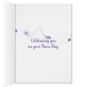 Name Day pansy basket Cards (Inside (Right))