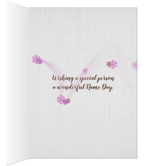 Name Day-Welsh Terrier on wicker chair (Inside (Right))