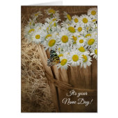 Name Day-white daisies and butterfly (Front)