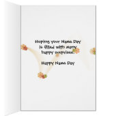 Name Day winking tabby cat Cards (Inside (Right))