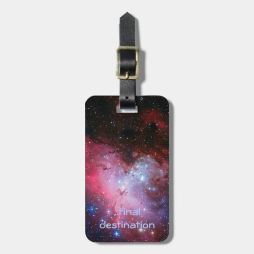 Name Eagle Nebula outer space picture Luggage Tag