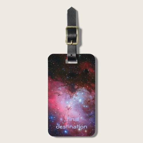 Name, Eagle Nebula outer space picture Luggage Tag