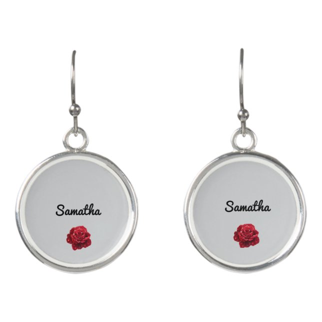 Name Earrings – Your Sparkle, Your Name (Front)