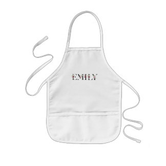 Name Emily Kids' Apron
