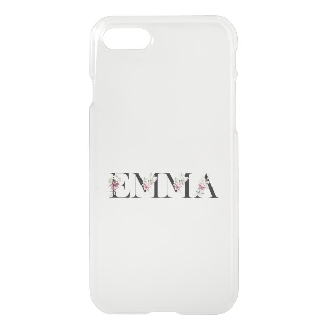 Name Emma Uncommon iPhone Case (Back)