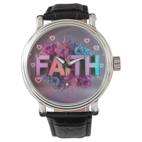 name Faith collage Watch