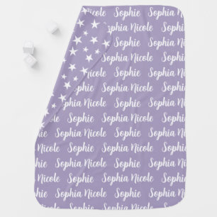 Name Fleece Baby Blanket