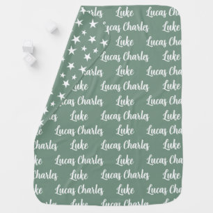 Name Fleece Baby Blanket