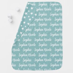 Name Fleece Baby Blanket