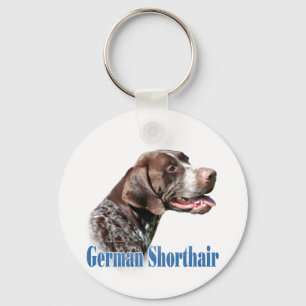 Name German Shorthaired Pointer Keychain