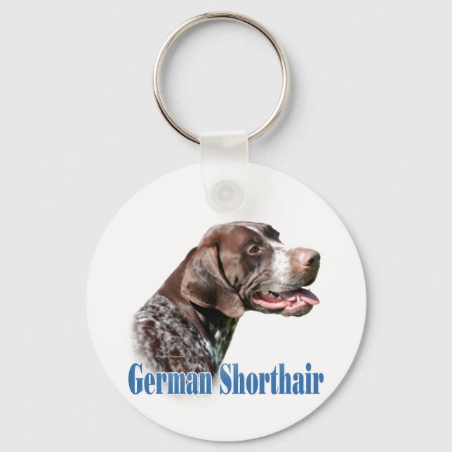 Name German Shorthaired Pointer  Keychain (Front)