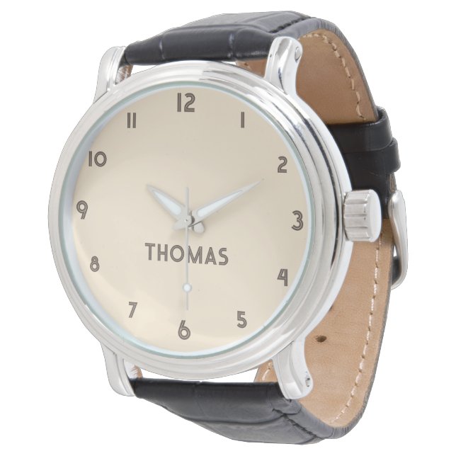 Name Girl Boy Women Men | Papaya Stylish Watch (Angled)