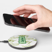 Name Green Leaves Botanical Wireless Charger (Hand)