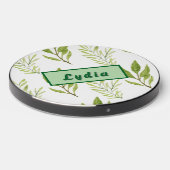Name Green Leaves Botanical Wireless Charger (Front 2)