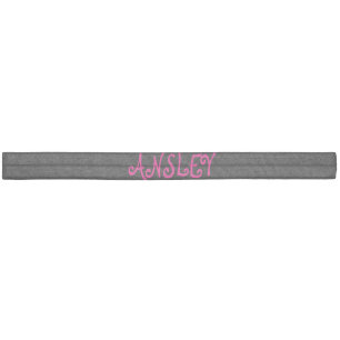 Name hair ties