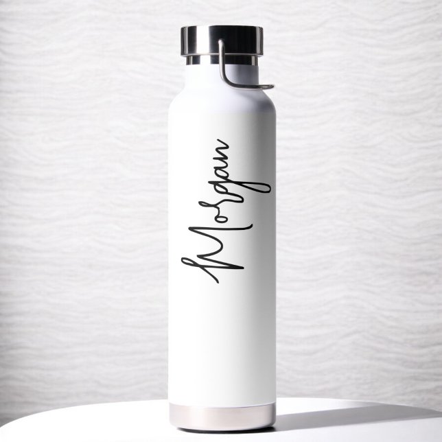 Name Hand Scripted Bachelorette Bridal Party Water Bottle (Creator Uploaded)