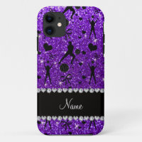 Name indigo purple glitter volleyballs hearts bows