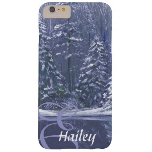 Name  initial winter trees blue case
