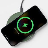 Name Irish Knot Border Decorative Bird Wireless Charger (Phone)