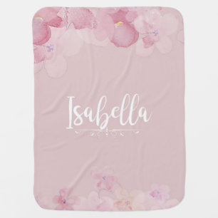 Name Isabella Baby Blanket
