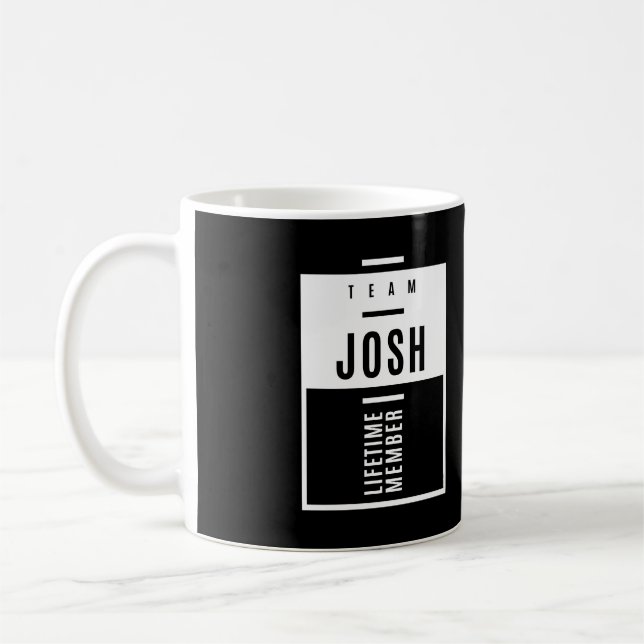 Name Josh Coffee Mug (Left)