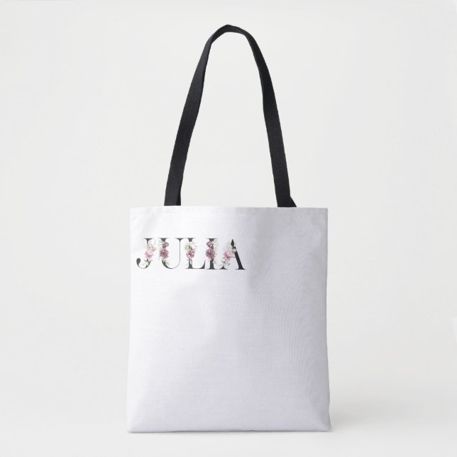 Name Julia Tote Bag (Front)