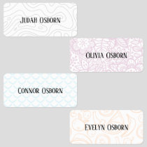 Name Labels for clothing