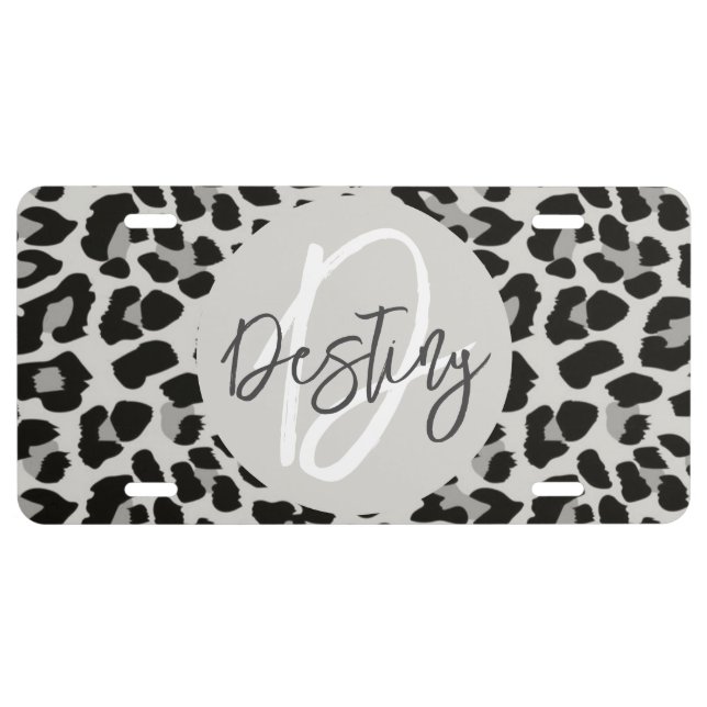 Name License Plate (Front)