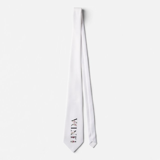 Name Linda Neck Tie (Front)