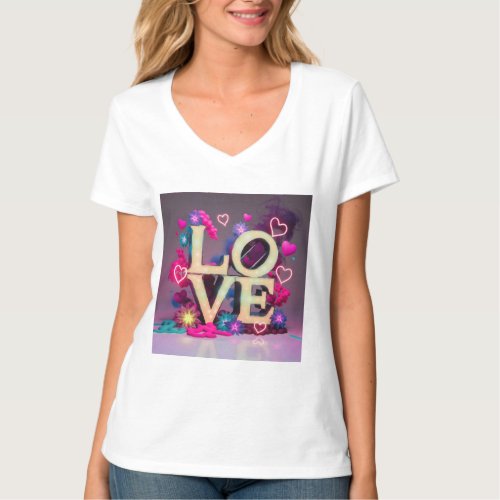 name Love collage T_Shirt