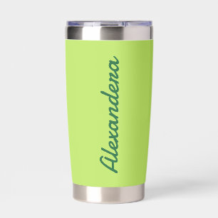 Name Margaritas and matrimony bachelorette Insulated Tumbler